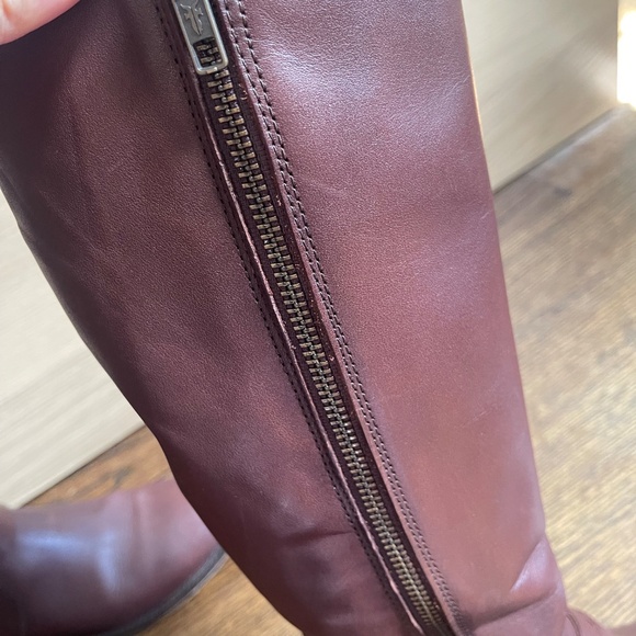 FRYE MELISSA BELTED TALL Boots size 7 - Picture 4 of 8